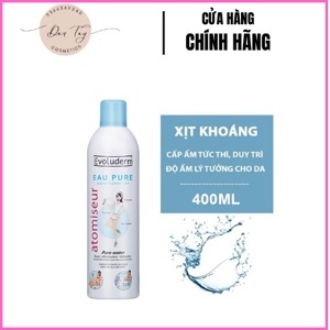 Xịt khoáng toàn thân Evoluderm Eau Pure 400ml
