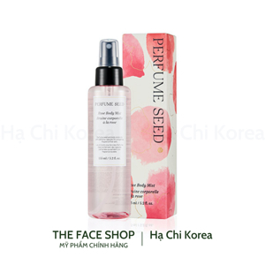 Xịt khoáng toàn thân Perfume Seed Rose Body Mist