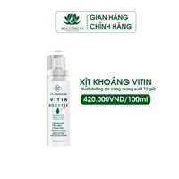 Xịt khoáng Vitin Booster  Dr.Anmytas – Làn nước tươi mát nuôi dưỡng da căng mọng suốt 72 giờ