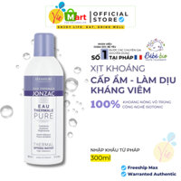 Xịt Khoáng Vô Trùng Jonzac - Cấp Ẩm, Nuôi Dưỡng Da Cho bé & Cả gia đình phù hợp Da Nhạy Cảm [300mL]
