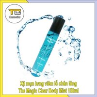 xịt khoáng Xịt mụn lưng viêm lỗ chân lông - The Magic Clear Body Mist 150ml