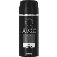 Xịt Khử Mùi Axe 150ml Black Longer