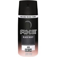 Xịt Khử Mùi Axe 150ml Tiempo Black Night