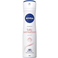 Xịt khử mùi body nữ Nivea Talc Sensation quick dry 150ml