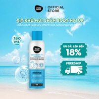 Xịt khử mùi chân Body Natur Deodorant Feet Dry Effect Foot Antiperspirant 150ml