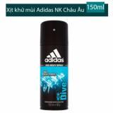 Xịt khử mùi cho nam ADIDAS Ice Dive 150ml