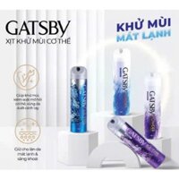 Xịt khử mùi cơ thể mát lạnh hương nước hoa Gatsby Power Deodorant Spray 130g nhập 100%