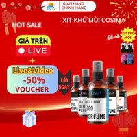 Xit Khử Mùi Cosima Màu Hồng Xịt Khử Mùi Hôi Nách,Hôi Chân, Hương Nước Hoa, Dưỡng Trắng Da.