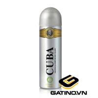 Xịt khử mùi Cuba Gold Body Spray
