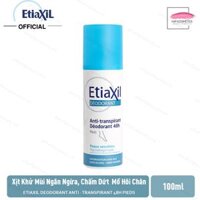 Xịt Khử Mùi Đặc Trị Mồ Hôi Chân Etiaxil Déodorant Anti-Transpirant 48h Pieds 100ml