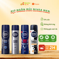 Xịt khử mùi dành cho nam Nivea Men 150ml, giảm tiết mồ hôi, ngăn mùi hiệu quả | Bách hóa Tây Đô