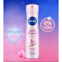 Xịt khử mùi dành cho nữ NIVEA Pearl & Beauty Soft & Smooth chai 150ml