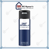 Xịt Khử Mùi David Beckham Classic Blue 150ml - Xịt Khử Mùi Cho Nam.