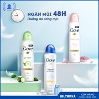 Xịt Khử Mùi Dove Dưỡng Da Mềm Mịn Anti-perspirant 135ml .