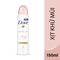 Xịt Khử Mùi Dove Powder Soft 150ml LazadaMall