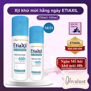 Xịt khử mùi Etiaxil Déodorant Anti Transpirant 48h 100ml