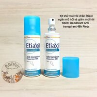 Xịt khử mùi giúp ngăn mùi hôi chân Etiaxil Pháp chai 100ml