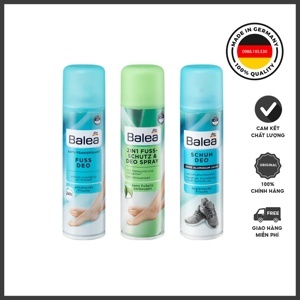 Xịt khử mùi hôi chân Balea 200ml của Đức