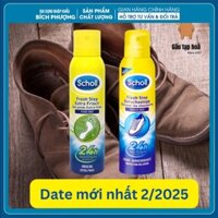 Xịt Khử Mùi Hôi Chân & Giày Dép Scholl Fuss 150ml