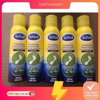 Xịt Khử Mùi Hôi Chân Scholl Fresh Step 150ml(chuẩn Đức)