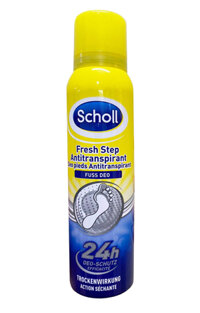 Xịt khử mùi hôi chân Scholl 150ml hương chanh