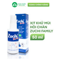 Xịt khử mùi hôi chân và giày (hương quế) Zuchi Family