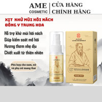Xịt khử mùi hôi nách, khử mùi cơ thể, giảm thiểu mồ hôi Đông Y Trung Hoa 30ml chính hãng AME COSMETIC