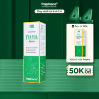Xịt Khử Mùi Hôi Trapha Spray Traphaco Giảm Tiết Mồ Hôi Và Ức Chế Sự Phát Triển Của Vi Khuẩn Gây Mùi Hộp 1 Lọ 50ml