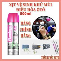 Xịt khử mùi hôi vệ sinh điều hòa máy lạnh ô tô xe hơi Flamingo AC PRO F020 500ml