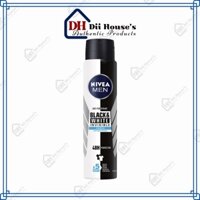 Xịt Khử Mùi Nam Chống Mồ Hôi - Nivea Black & White Invisible 250ml - Dii House's.