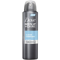 Xịt khử mùi nam Dove MEN+CARE Clean Comfort, 150ml