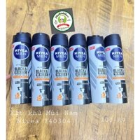 Xịt Khử Mùi Nam Nivea Men Black & White Invible-740304