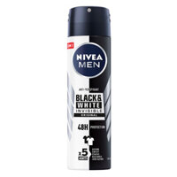 Xịt Khử Mùi Nivea Cho Nam Black & White 150ml