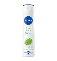 Xịt khử mùi Nivea Fresh Pure, hương hoa nhài tươi mát, 150ml