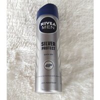 Xịt Khử Mùi Nivea Men Phân Tử Bạc Kháng Khuẩn 150ml Silver Protect 48H