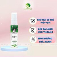 Xịt Khử Mùi Refre Natural Deodorant Mist 30ml