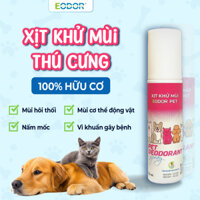 Xịt khử mùi thú cưng cao cấp EODOR PET 150ml. Công nghệ vi bọc phân tử đến từ Hoa Kỳ