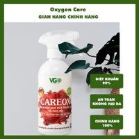 Xịt khử mùi thuốc lá hữu cơ CareOx, khử mùi thuốc lá, an toàn, không hóa chất, hương dịu nhẹ, công nghệ Đức - 500ml