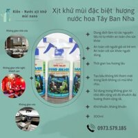 Xịt khử mùi tinh chất nano hương nước hoa diệt khuẩn, khử khuẩn cho ngày nồm ẩm