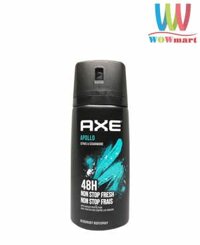 Xịt khử mùi toàn thân cho nam AXE Apollo 48H Fresh 150ml