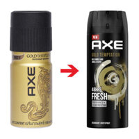 Xịt khử mùi toàn thân dành cho nam Axe Gold (135ml)
