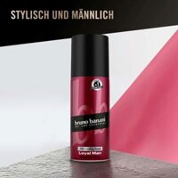 Xịt khử mùi toàn thân hương nước hoa nam Bruno Banani Ginger - 150ml