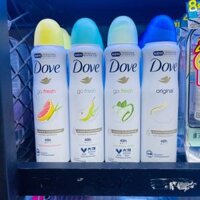 Xịt Khử Mùi Toàn Thân Khô Thoáng 48h DOVE Dry Spray AntiPerspirant 150ml