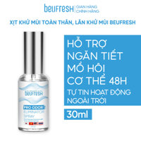 Xịt khử mùi toàn thân, lăn khử mùi BEUFRESH ngăn tiết mồ hôi, hạn chế mùi cơ thể 30ml
