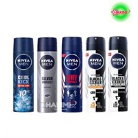 Xịt Khử Mùi Toàn Thân NIVEA - Men Anti-Perspirant 150ml