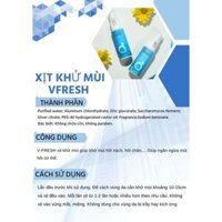 Xịt khử mùi V- Fresh