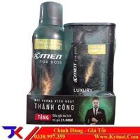 Xịt Khử Mùi X-Men For Boss LUXURY 150ml Tặng Dầu Gội