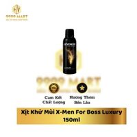 Xịt Khử Mùi X-Men For Boss Luxury 150ml