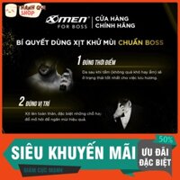 Xịt khử mùi X-Men For Boss Luxury 150ml - Mùi hương sang trọng tinh tế - THANHQUI SHOP TV