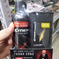 Xịt khử mùi X-Men for Boss Intense 150ml Tặng Dầu gội LUXURY 80g